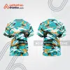 Mẫu thiết kế trang phục áo cổ tròn đua xe thăng bằng đẹp tba426