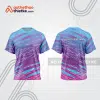 Mẫu thiết kế trang phục áo cổ tròn đua xe thăng bằng đẹp tba427