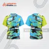 Mẫu thiết kế trang phục áo cổ tròn đua xe thăng bằng đẹp tba438