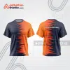 Mẫu thiết kế trang phục áo cổ tròn đua xe thăng bằng đẹp tba439