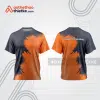 Mẫu thiết kế trang phục áo cổ tròn đua xe thăng bằng đẹp tba443