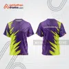 Mẫu thiết kế trang phục áo cổ tròn đua xe thăng bằng đẹp tba444