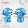 Mẫu thiết kế trang phục áo cổ tròn đua xe thăng bằng đẹp tba445