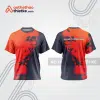Mẫu thiết kế trang phục áo cổ tròn đua xe thăng bằng đẹp tba450
