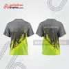 Mẫu thiết kế trang phục áo cổ tròn đua xe thăng bằng đẹp tba451