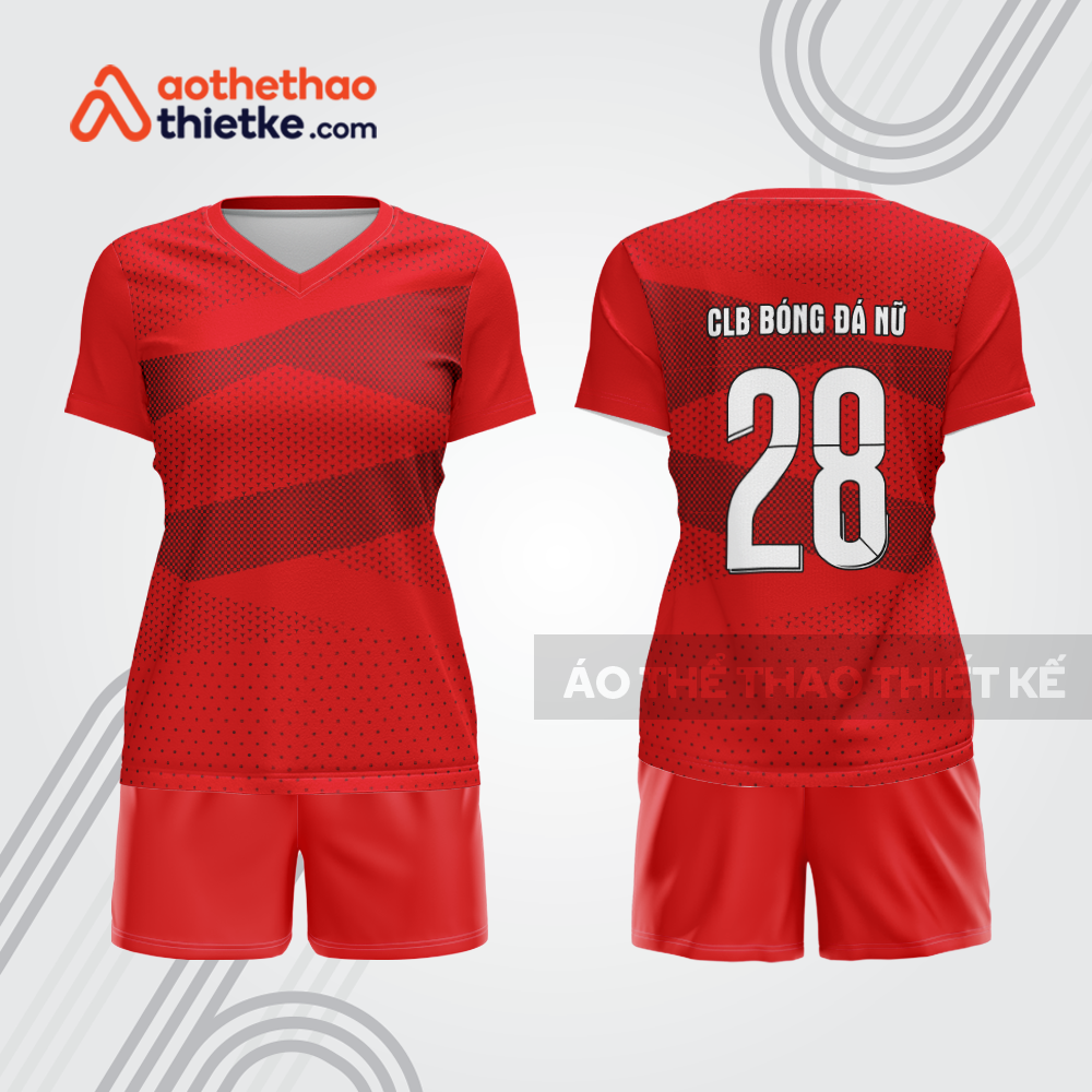 Mẫu thiết kế đồng phục đá banh nữ đẹp bdc152