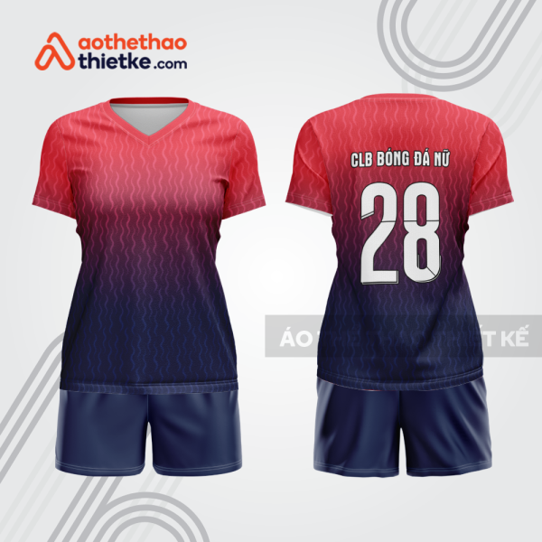 Mẫu thiết kế đồng phục đá banh nữ đẹp bdc153