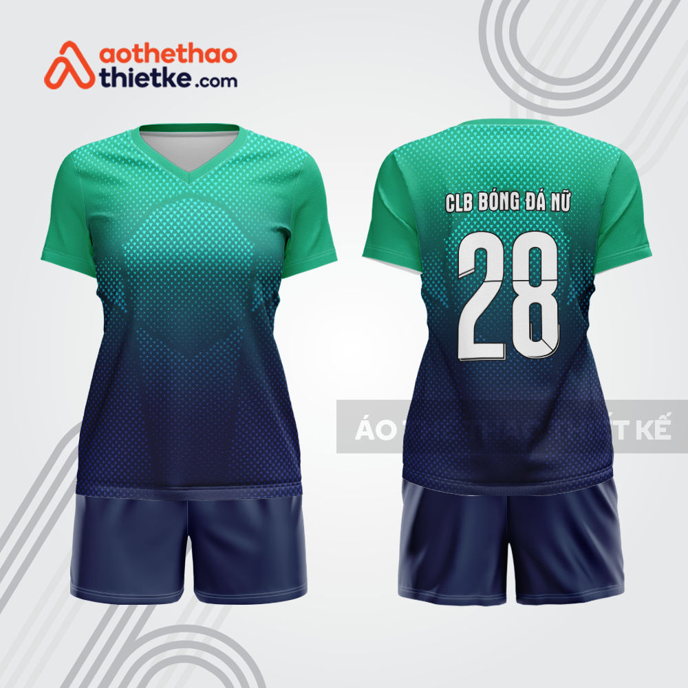 Mẫu thiết kế đồng phục đá banh nữ đẹp bdc154