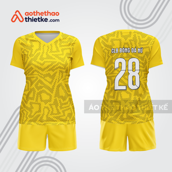 Mẫu thiết kế đồng phục đá banh nữ đẹp bdc155