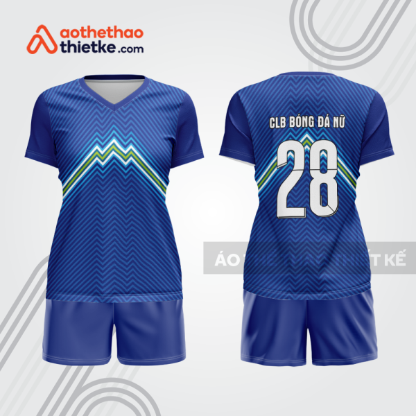 Mẫu thiết kế đồng phục đá banh nữ đẹp bdc158