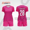 Mẫu thiết kế đồng phục đá banh nữ đẹp bdc159