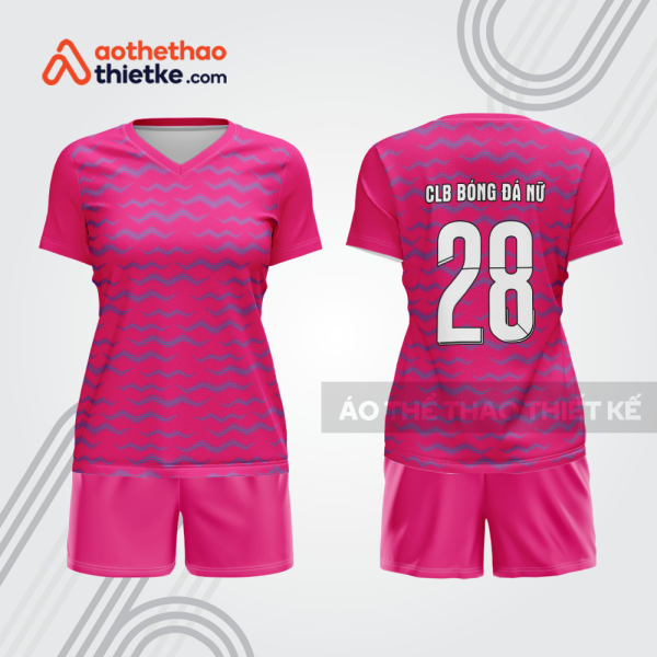 Mẫu thiết kế đồng phục đá banh nữ đẹp bdc159