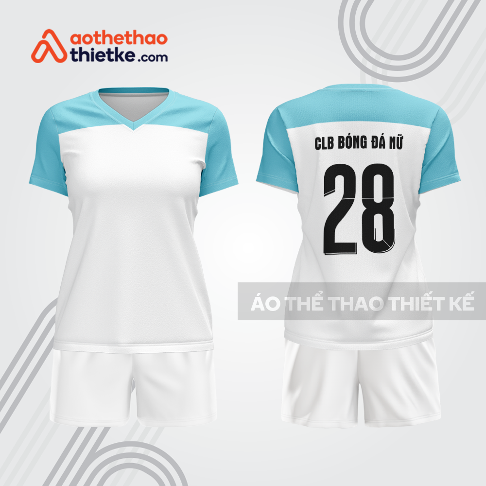 Mẫu thiết kế đồng phục đá banh nữ đẹp bdc162