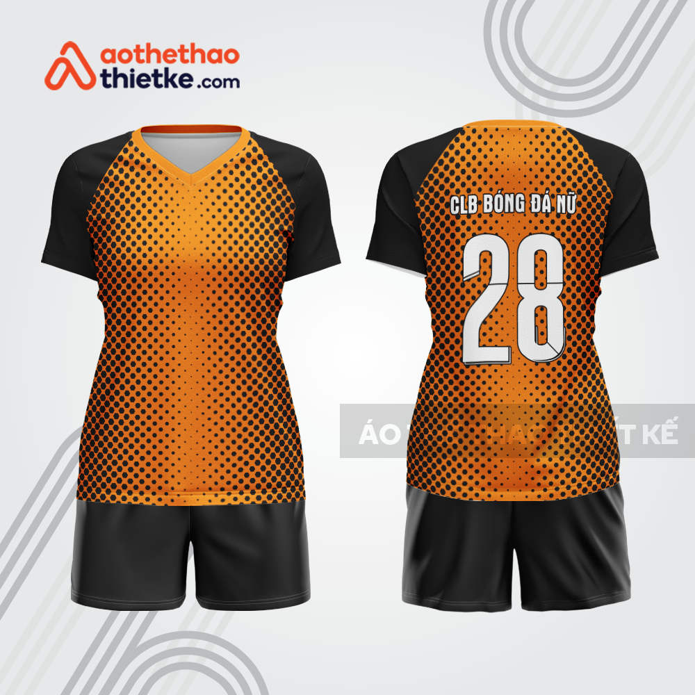 Mẫu thiết kế đồng phục đá banh nữ đẹp bdc163