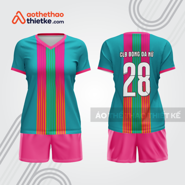 Mẫu thiết kế đồng phục đá banh nữ đẹp bdc165