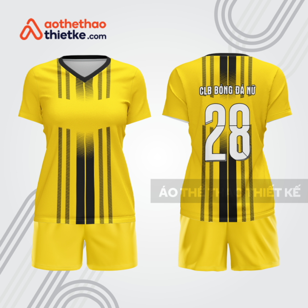 Mẫu thiết kế đồng phục đá banh nữ đẹp bdc168