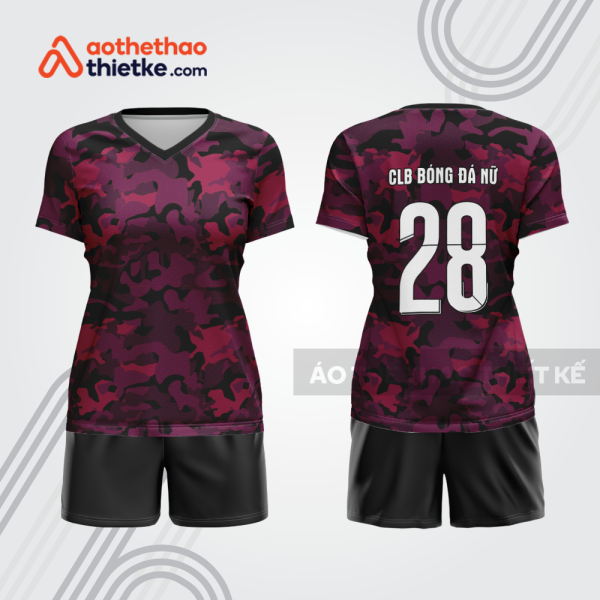 Mẫu thiết kế đồng phục đá banh nữ đẹp bdc169