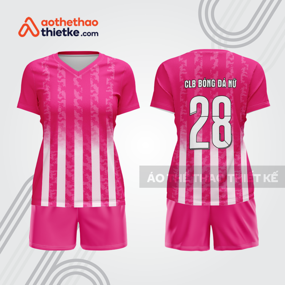 Mẫu thiết kế đồng phục đá banh nữ đẹp bdc170