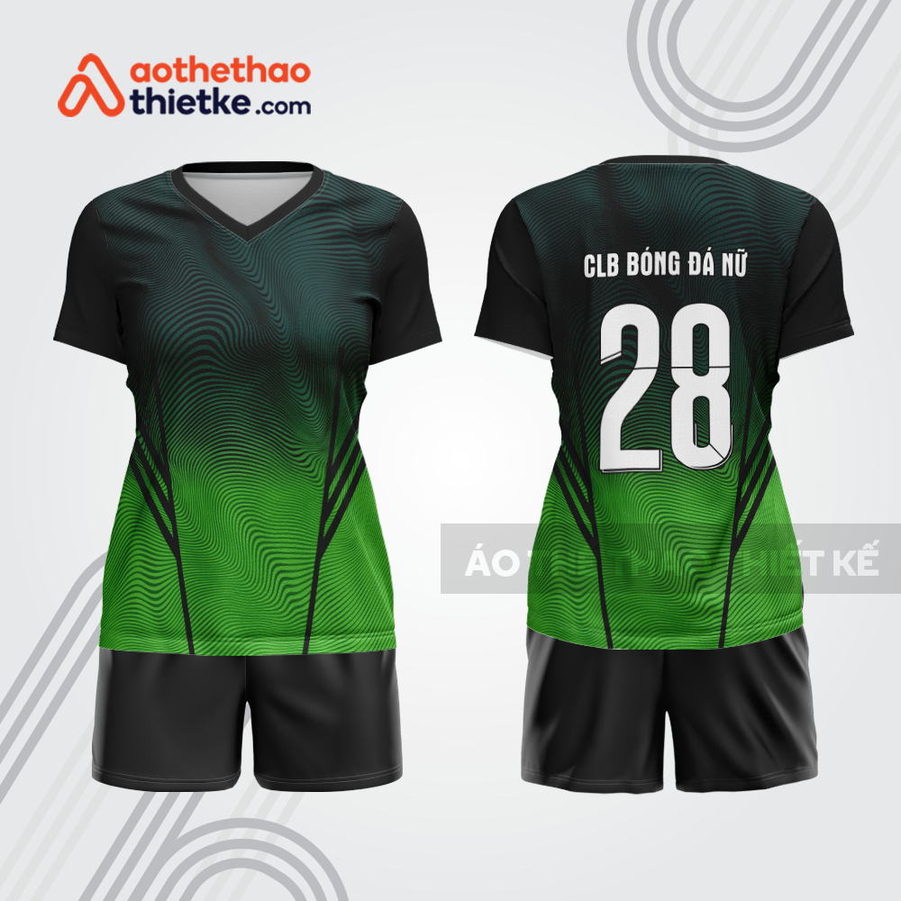 Mẫu thiết kế đồng phục đá banh nữ đẹp bdc171