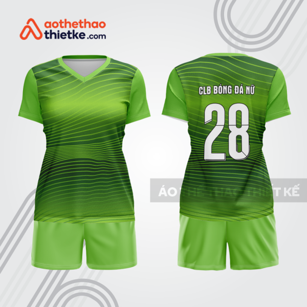 Mẫu thiết kế đồng phục đá banh nữ đẹp bdc172
