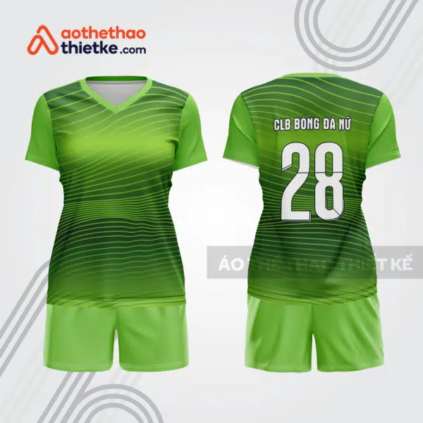 Mẫu thiết kế đồng phục đá banh nữ đẹp bdc172