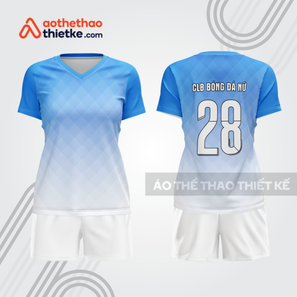 Mẫu thiết kế đồng phục đá banh nữ đẹp bdc174