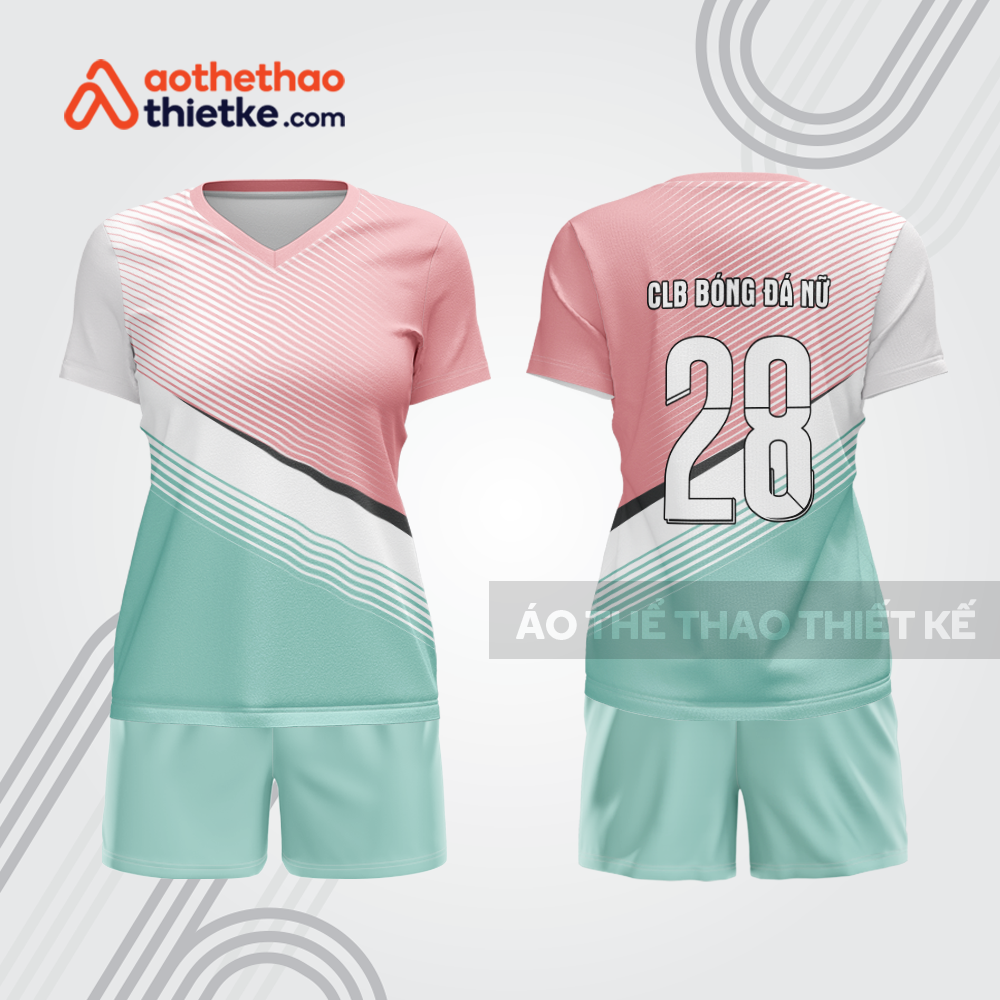 Mẫu thiết kế đồng phục đá banh nữ đẹp bdc177