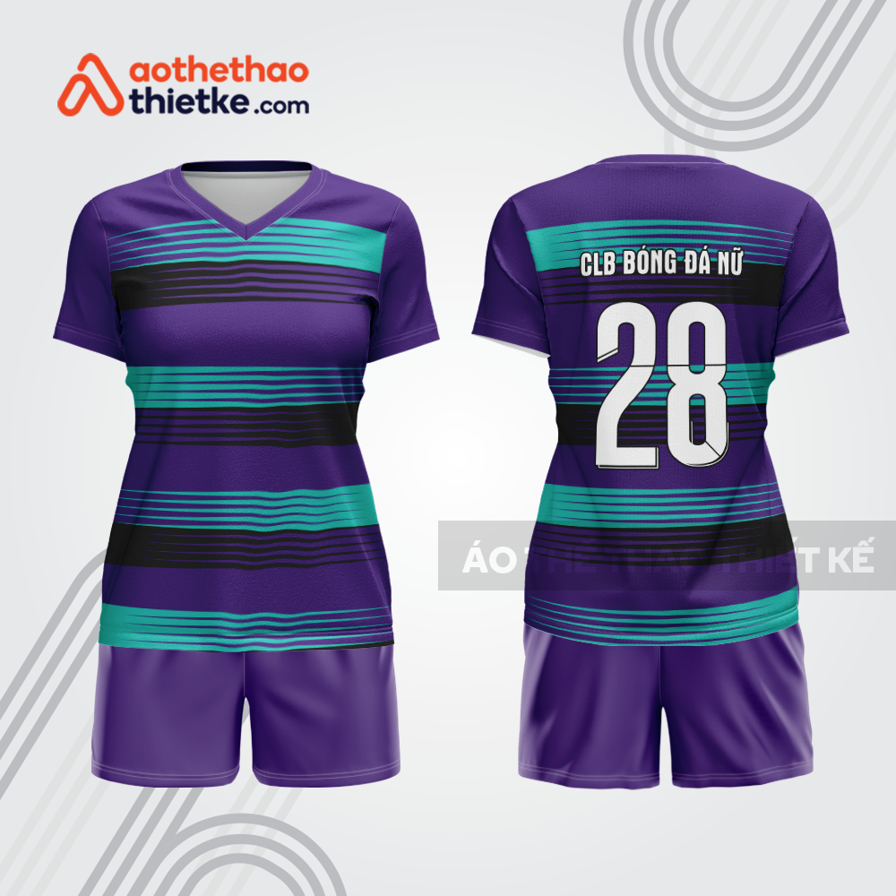 Mẫu thiết kế đồng phục đá banh nữ đẹp bdc178