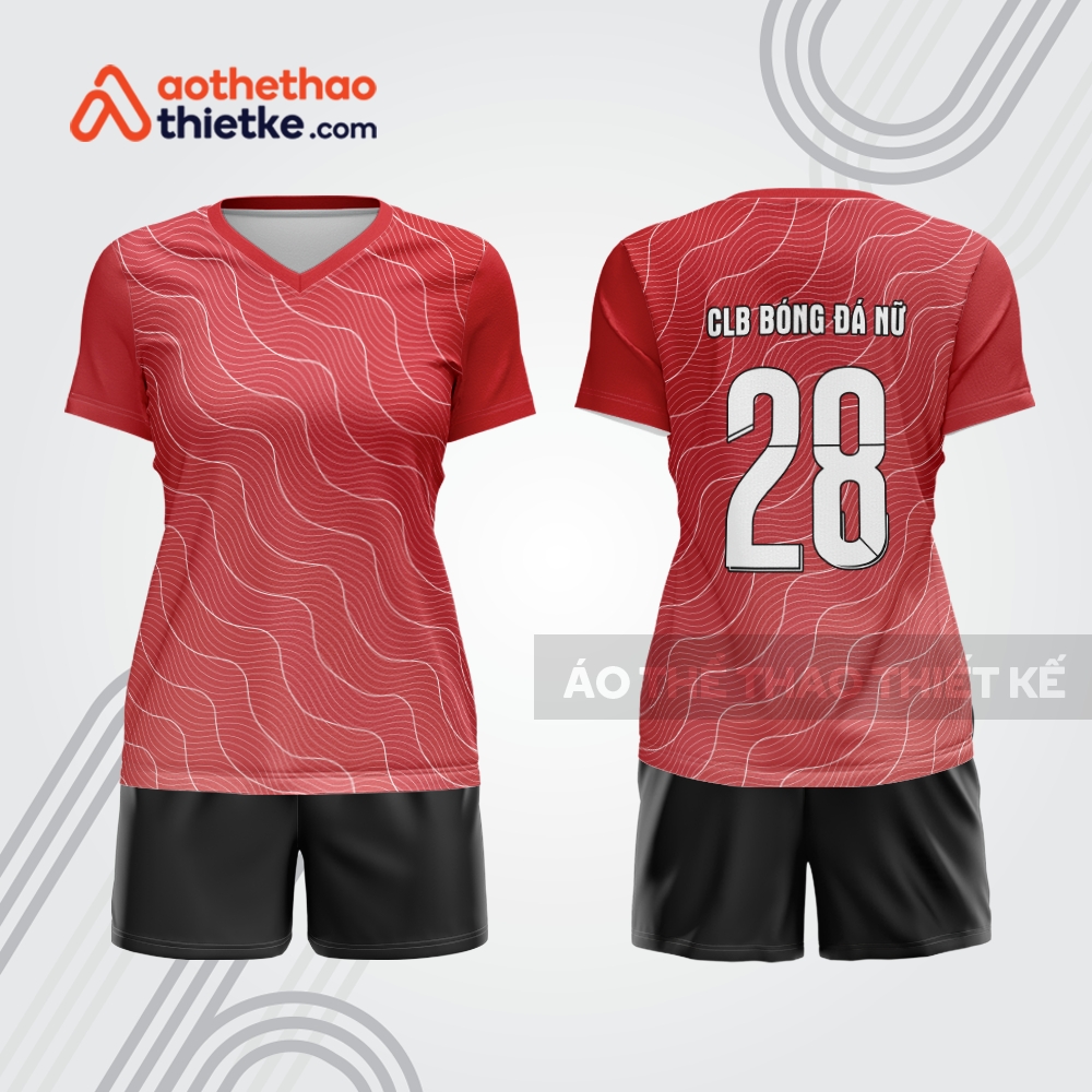 Mẫu thiết kế đồng phục đá banh nữ đẹp bdc181