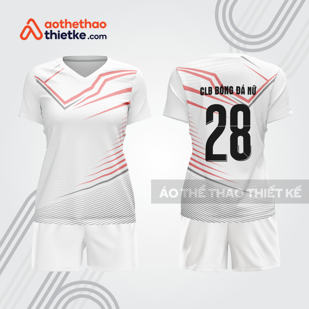 Mẫu thiết kế đồng phục đá banh nữ đẹp bdc183