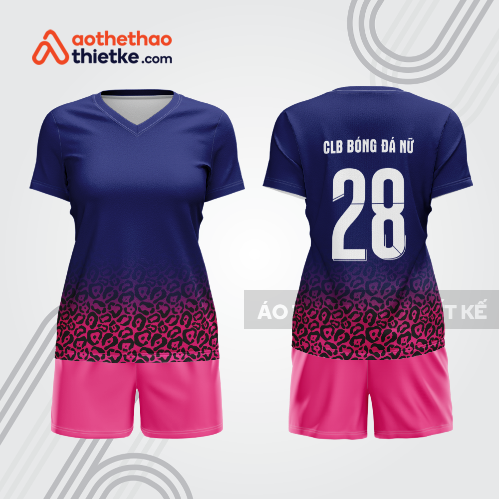 Mẫu thiết kế đồng phục đá banh nữ đẹp bdc185