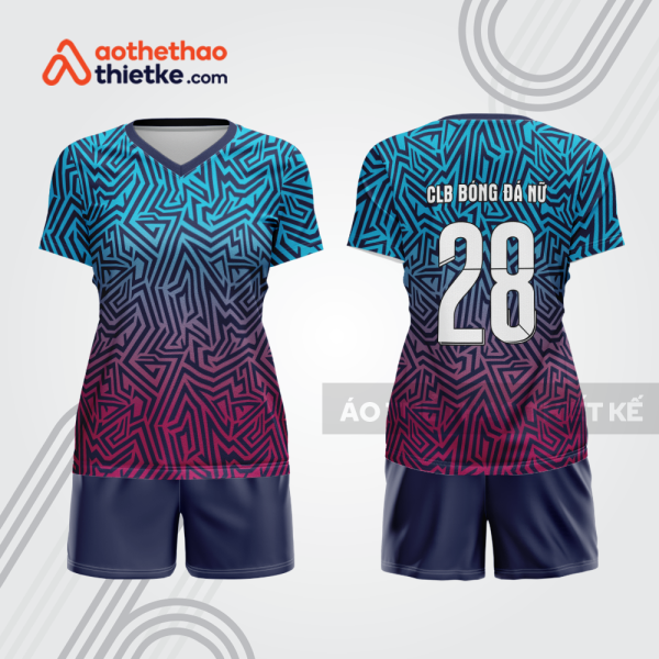 Mẫu thiết kế đồng phục đá banh nữ đẹp bdc188