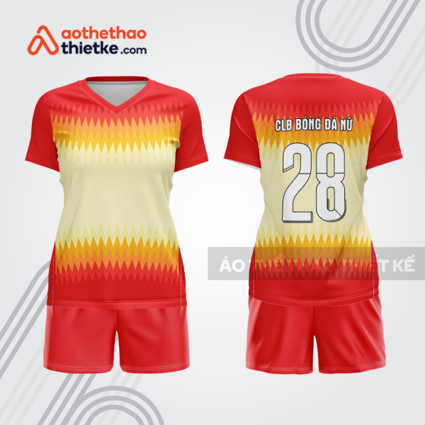 Mẫu thiết kế đồng phục đá banh nữ đẹp bdc189
