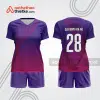 Mẫu thiết kế đồng phục đá banh nữ đẹp bdc191