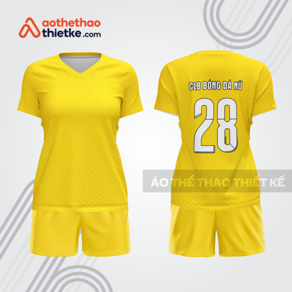 Mẫu thiết kế đồng phục đá banh nữ đẹp bdc194