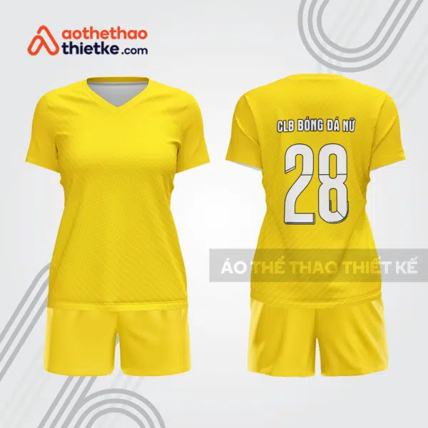 Mẫu thiết kế đồng phục đá banh nữ đẹp bdc194