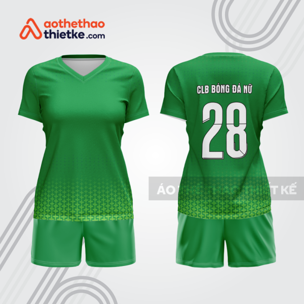 Mẫu thiết kế đồng phục đá banh nữ đẹp bdc196