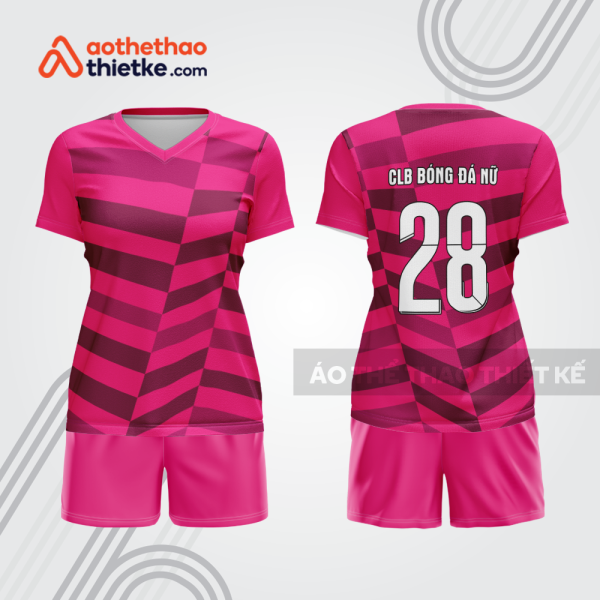 Mẫu thiết kế đồng phục đá banh nữ đẹp bdc197