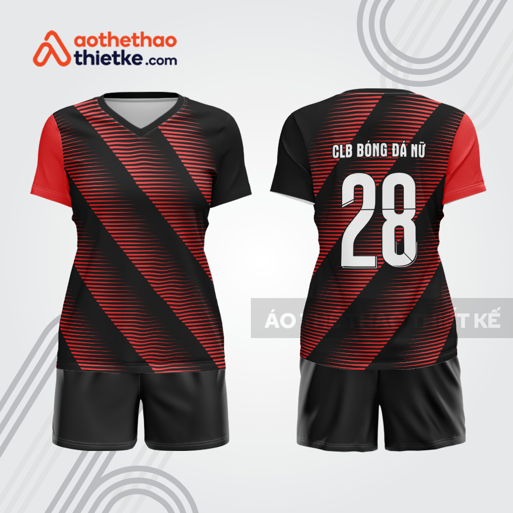 Mẫu thiết kế đồng phục đá banh nữ đẹp bdc202