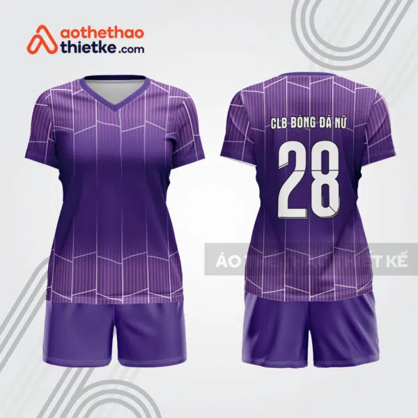 Mẫu thiết kế đồng phục đá bóng nữ đẹp bdc207