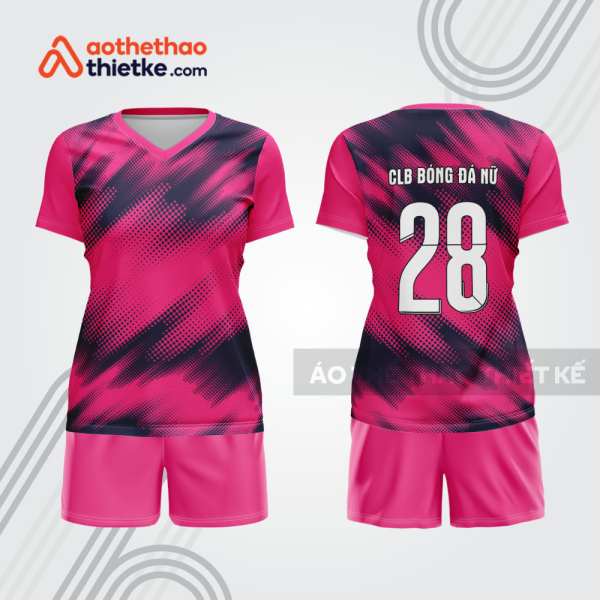 Mẫu thiết kế đồng phục đá bóng nữ đẹp bdc209
