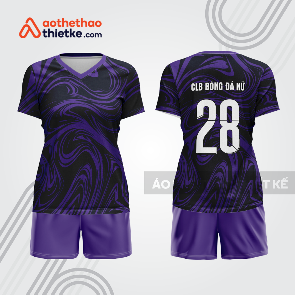 Mẫu thiết kế đồng phục đá bóng nữ đẹp bdc211