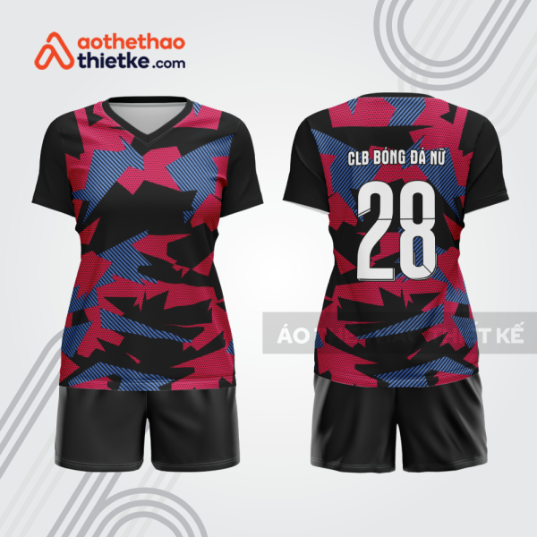Mẫu thiết kế đồng phục đá bóng nữ đẹp bdc212