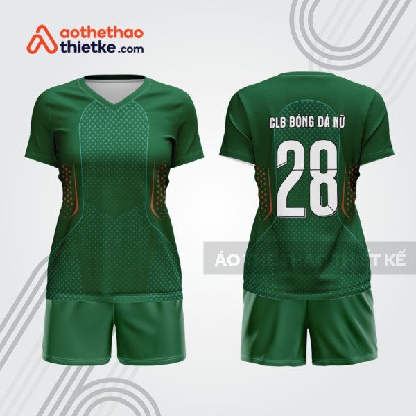 Mẫu thiết kế đồng phục đá bóng nữ đẹp bdc213