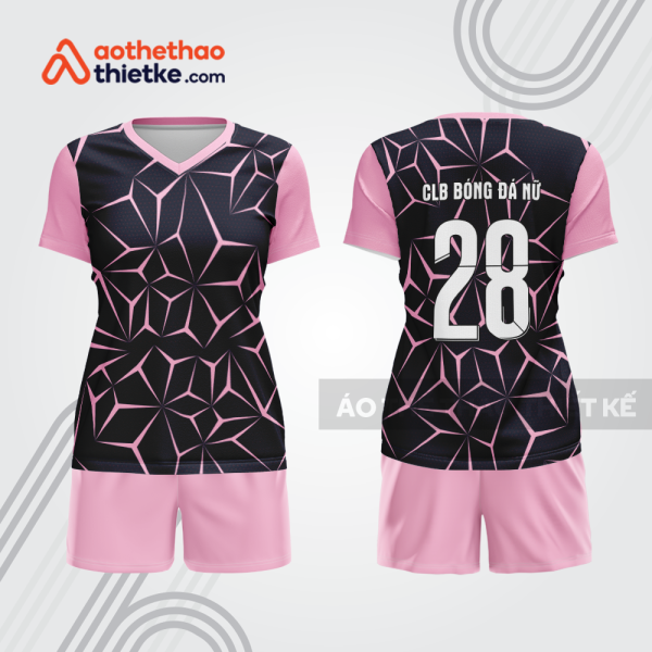 Mẫu thiết kế đồng phục đá bóng nữ đẹp bdc214