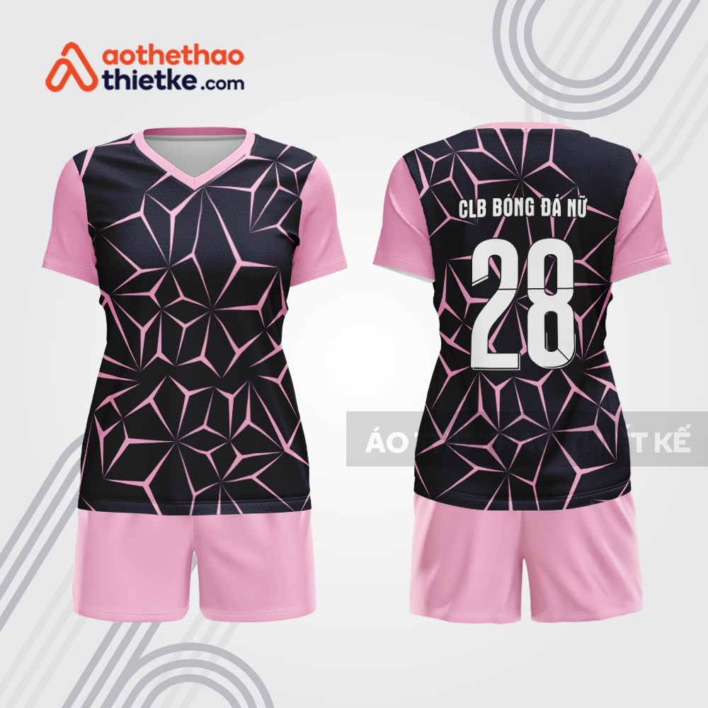 Mẫu thiết kế đồng phục đá bóng nữ đẹp bdc214
