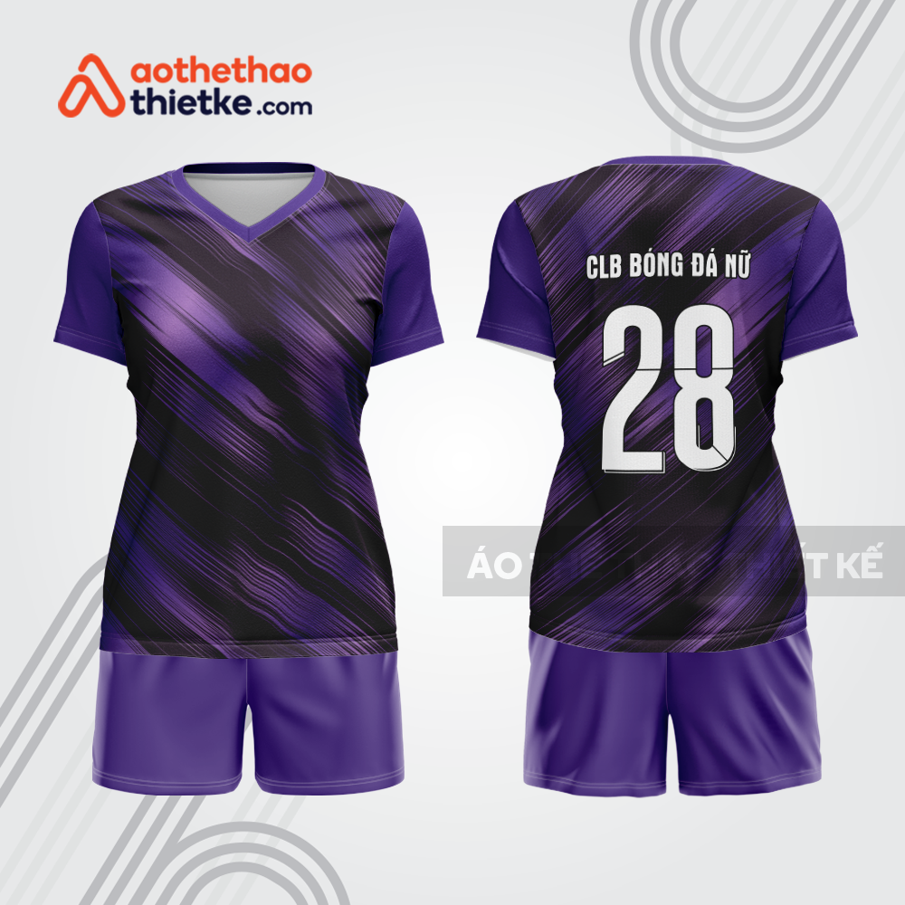 Mẫu thiết kế đồng phục đá bóng nữ đẹp bdc216