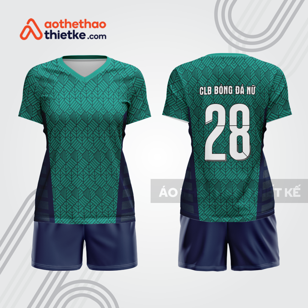 Mẫu thiết kế đồng phục đá bóng nữ đẹp bdc218