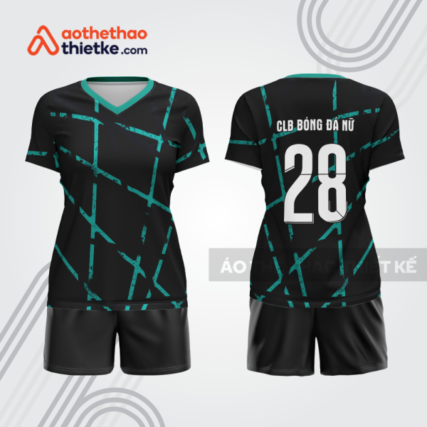 Mẫu thiết kế đồng phục đá bóng nữ đẹp bdc219