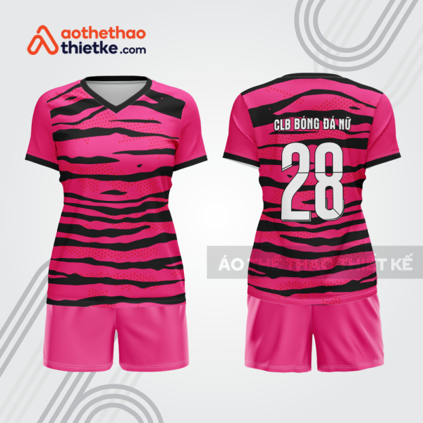 Mẫu thiết kế đồng phục đá bóng nữ đẹp bdc223